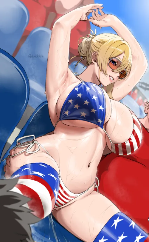 Sweaty MILF from the United States!