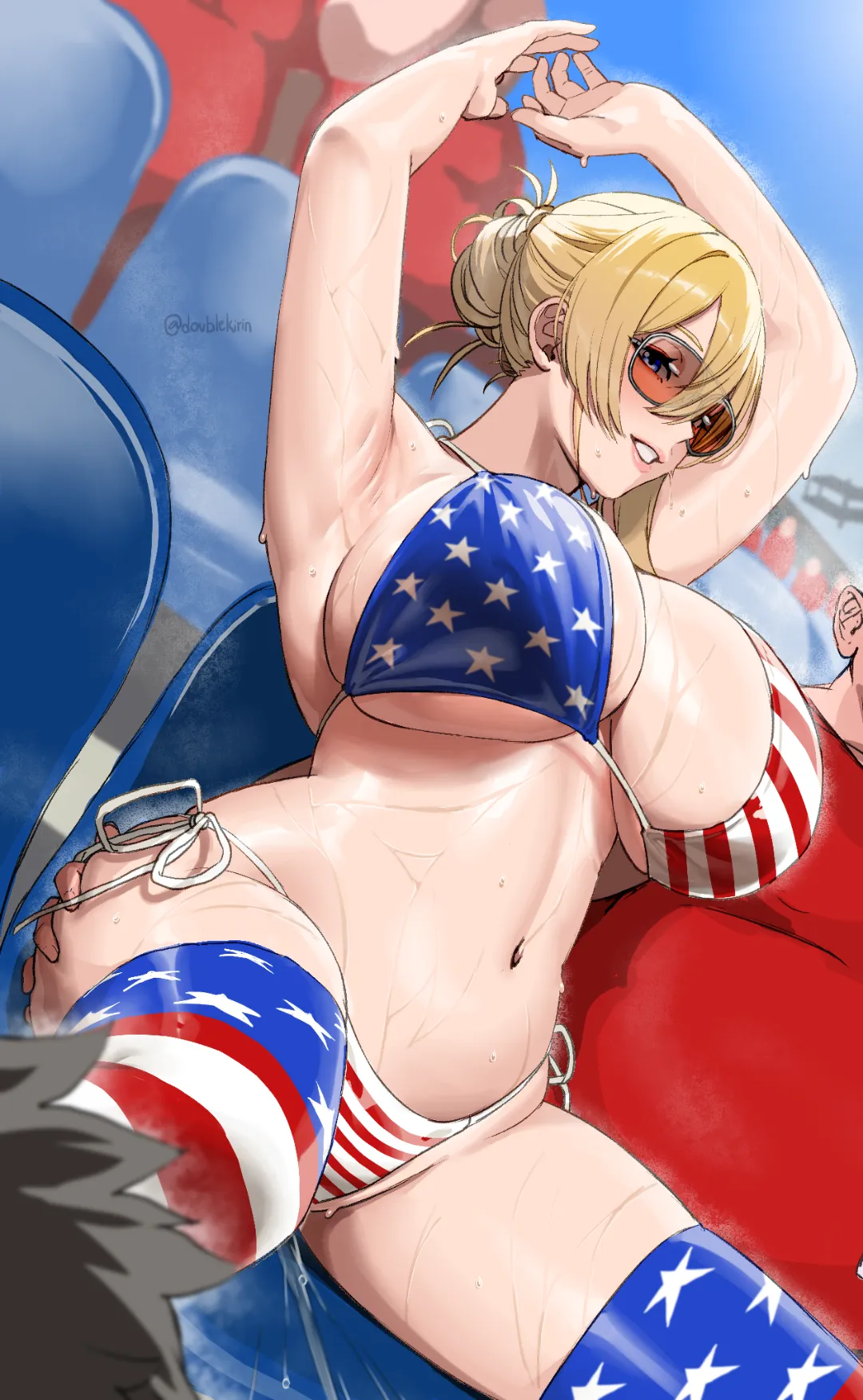 Sweaty MILF from the United States!