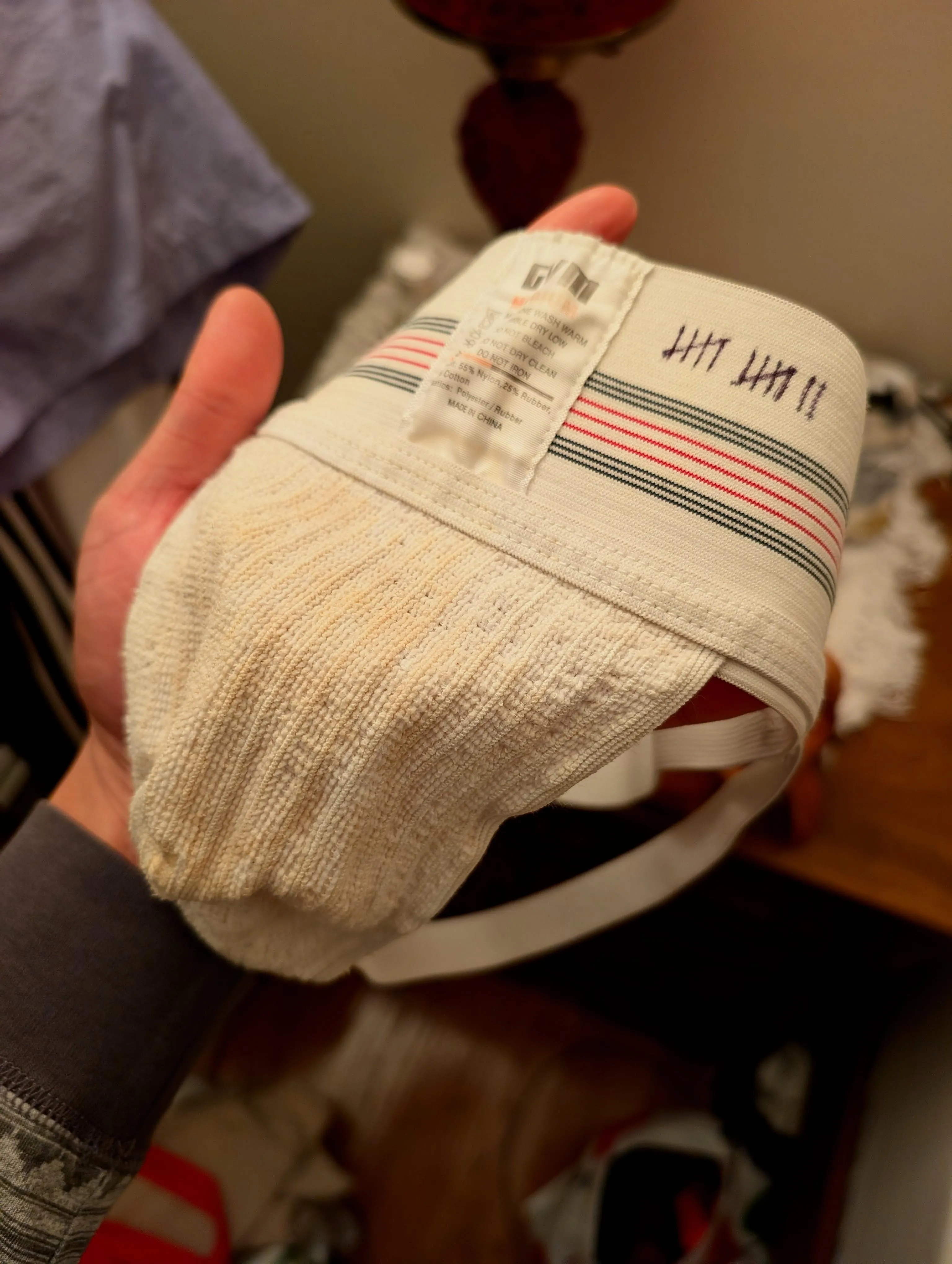 Take a whiff of my jock — 12 loads