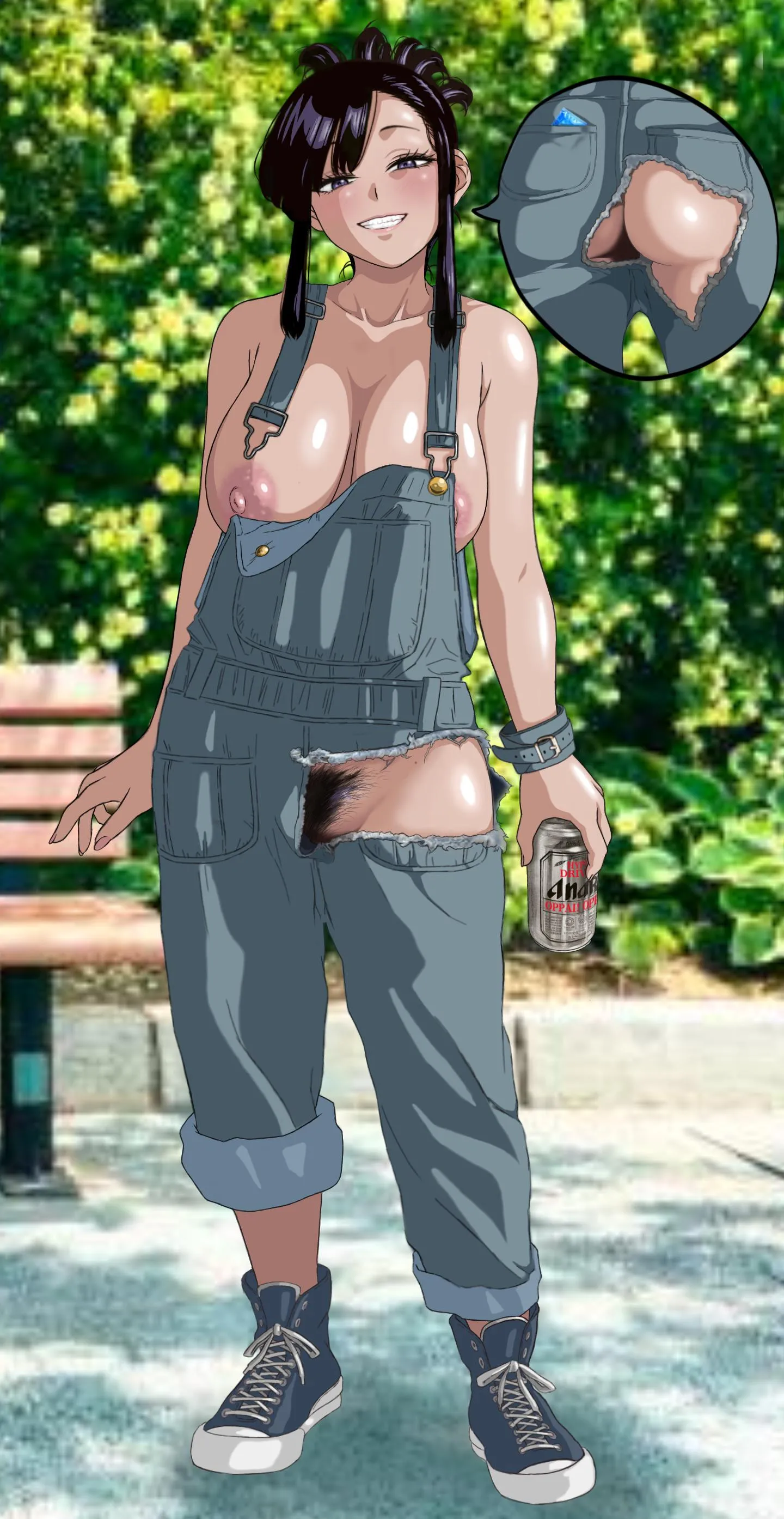 Bush playing hide and seek