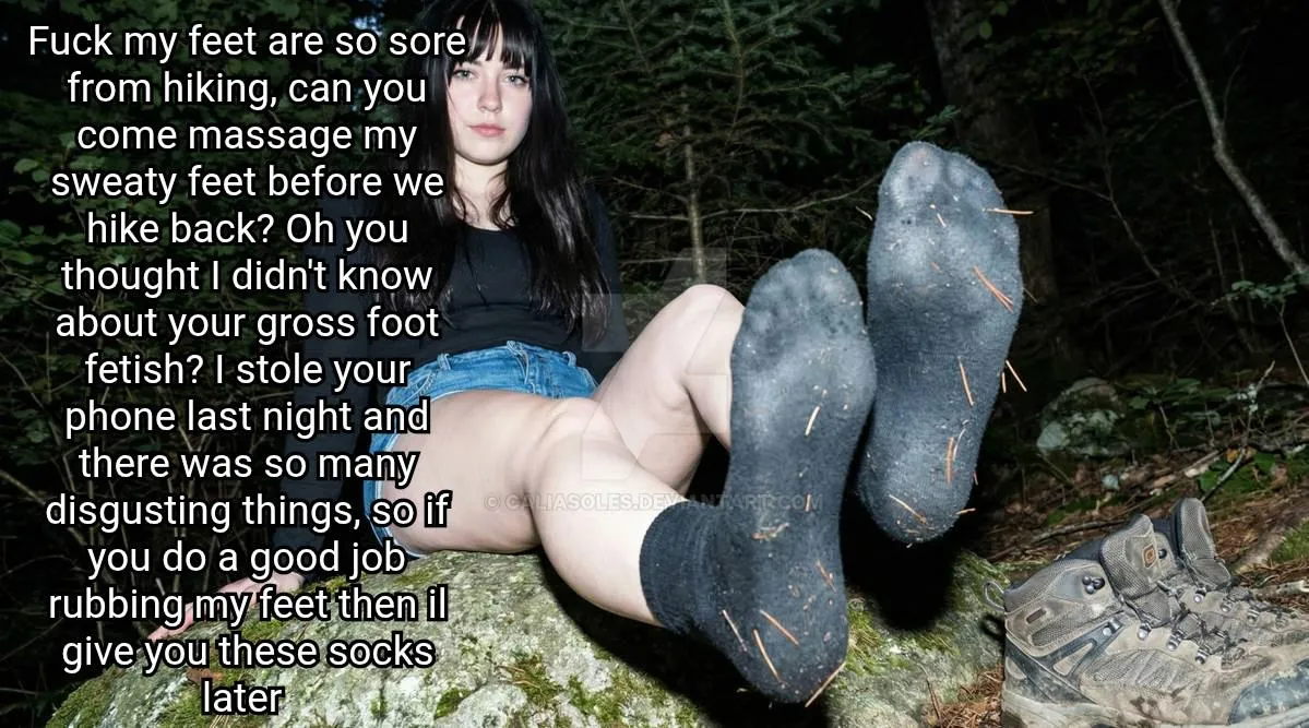 Dirty socks caption [dirty socks] [femdom]