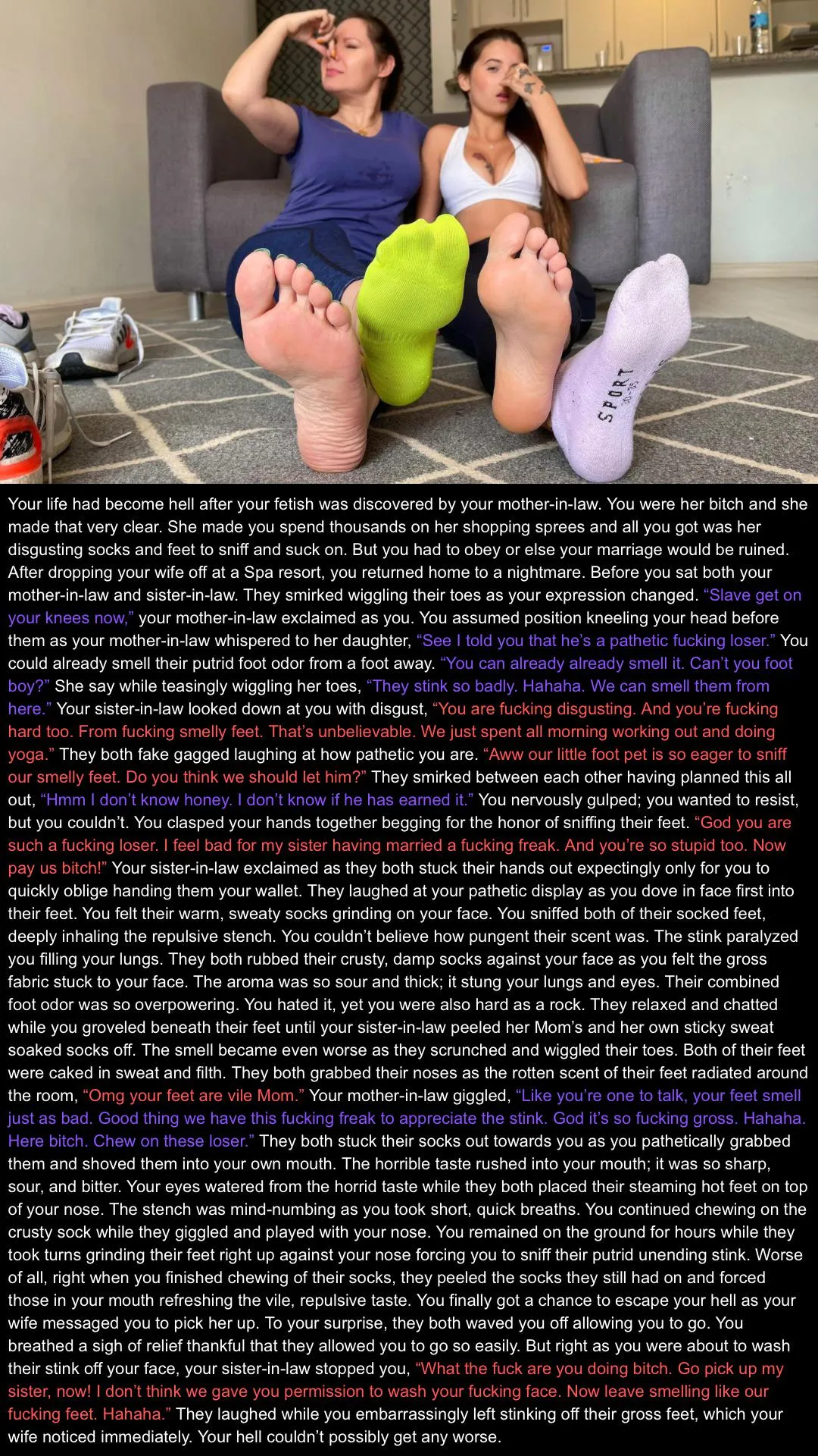 In-Laws In Control: Part 2 [Feet]