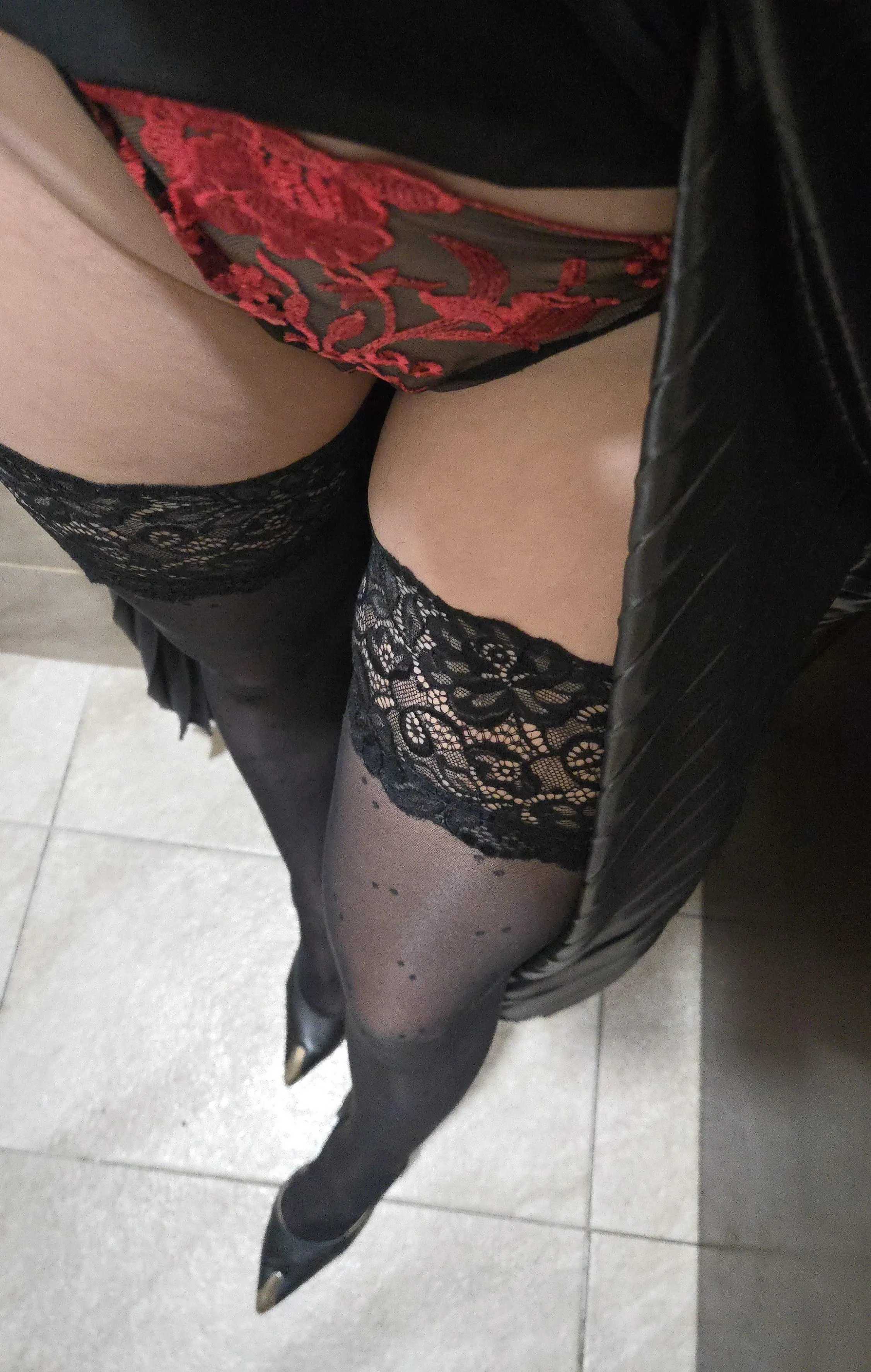 Under my christmas dress..