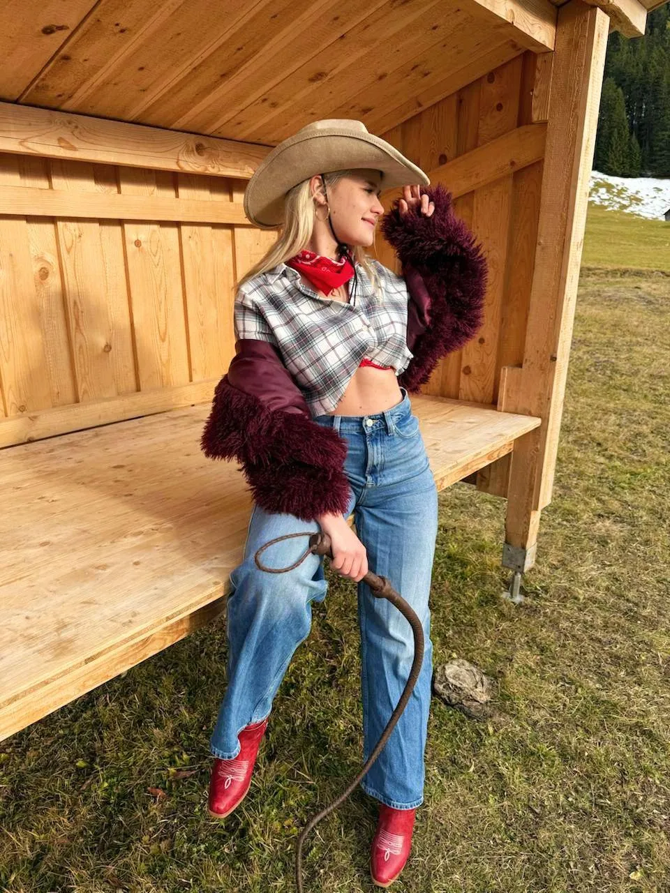 I’ll be your trouble in red boots…