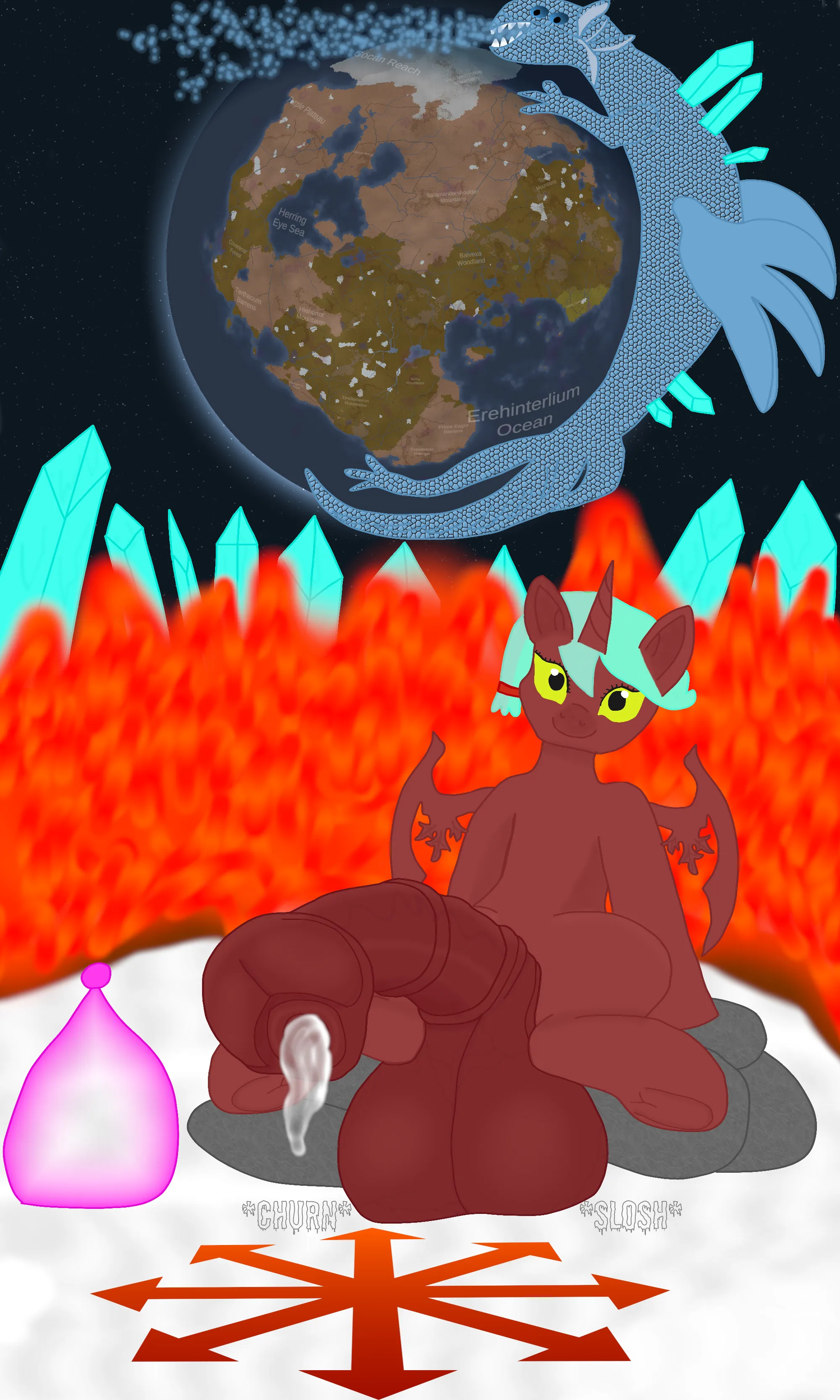 Carnival Boss' hyper form (OC)