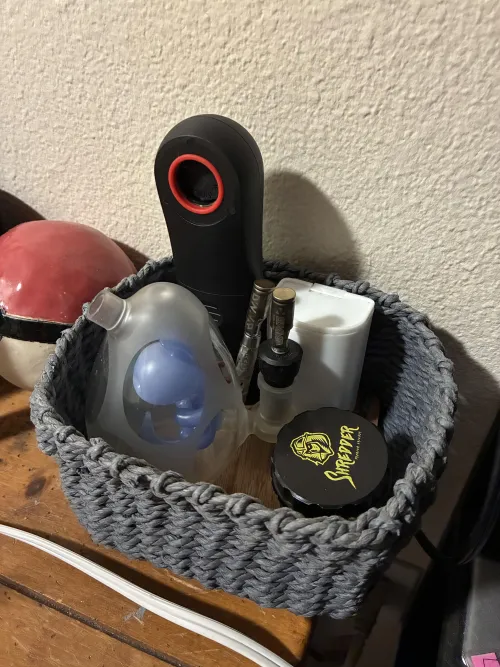 Found a nice basket at goodwill