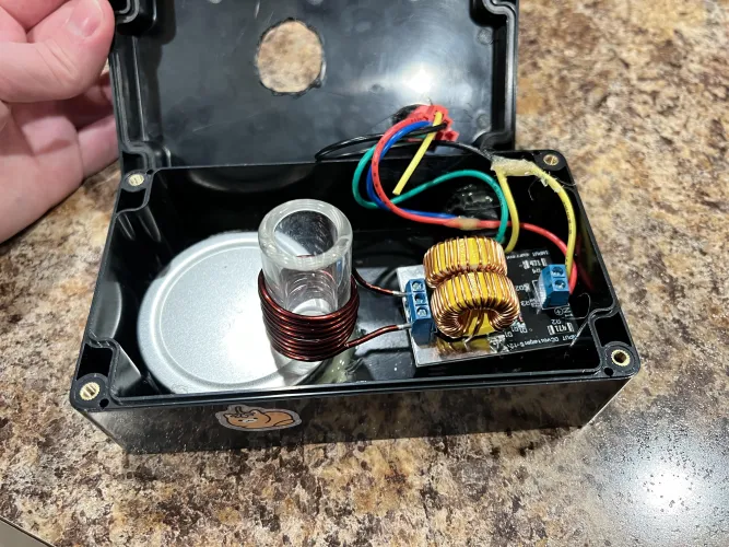 Homemade induction heater not working that great
