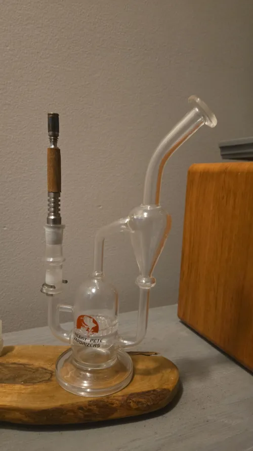 Just discovered using my glass dry