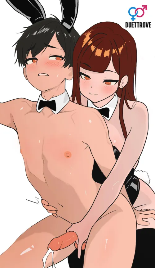 Milking the bunnyboy