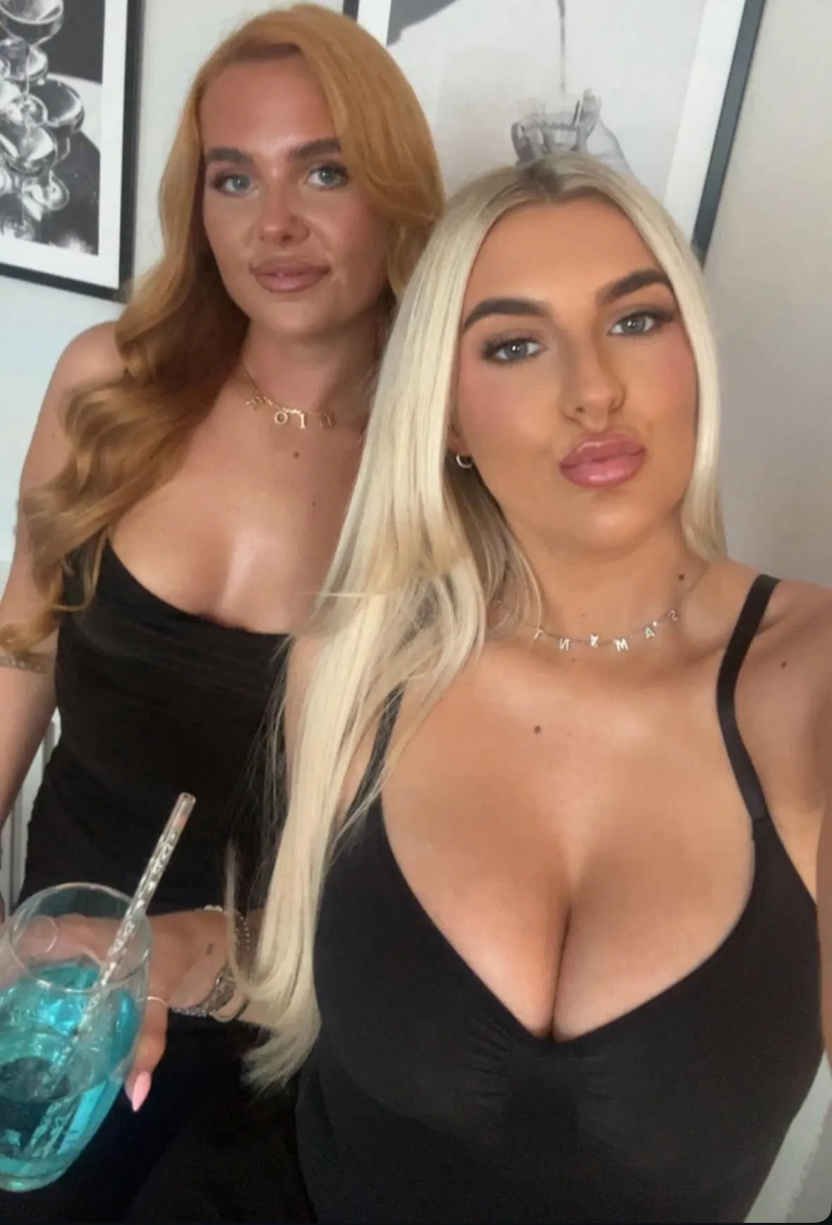 She’s trying to hide her look but she knows she’s outmatched