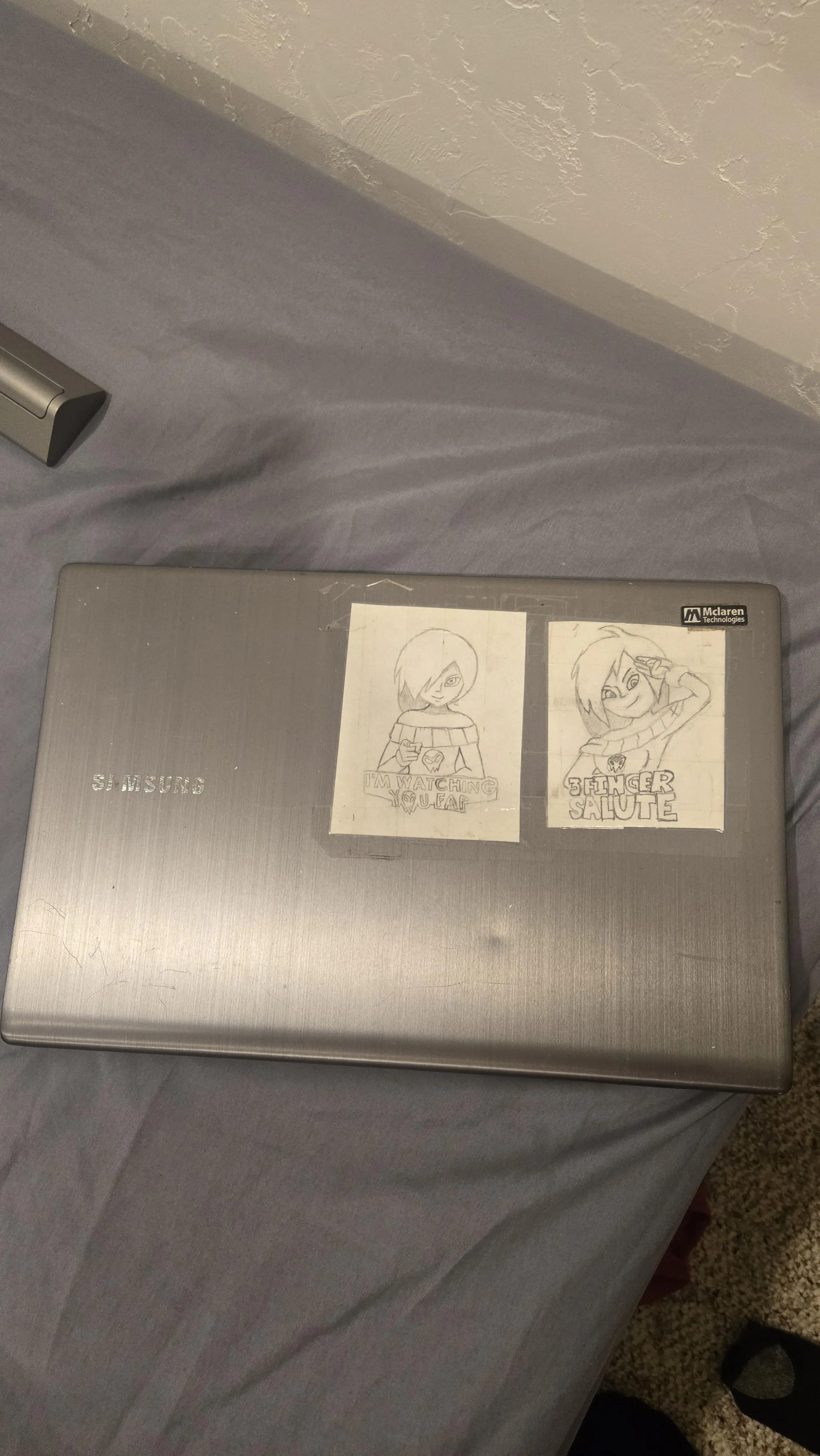 Cleaning the house and look what I found from my freshman year of highschool...