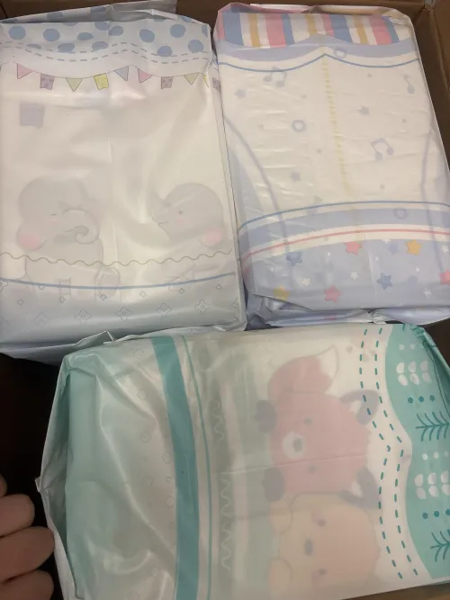 Pic my diaper for the night