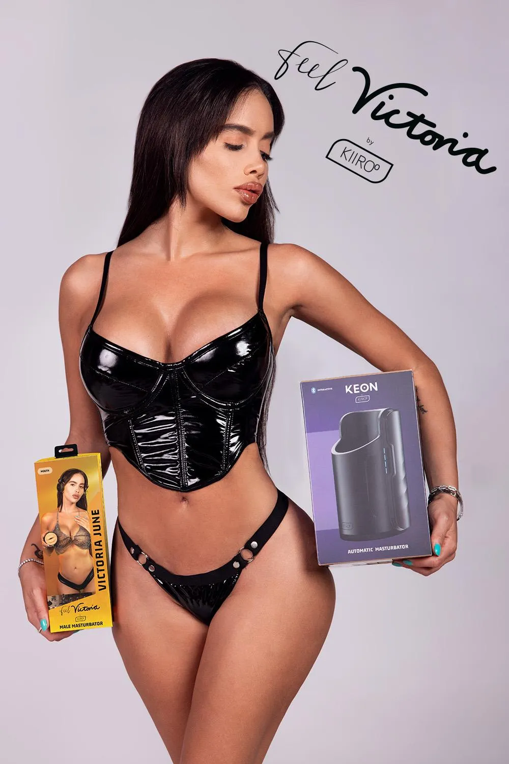 She looks good in latex, would look better naked in bed