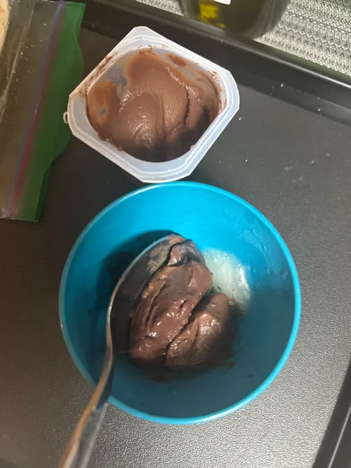 Cum pudding!