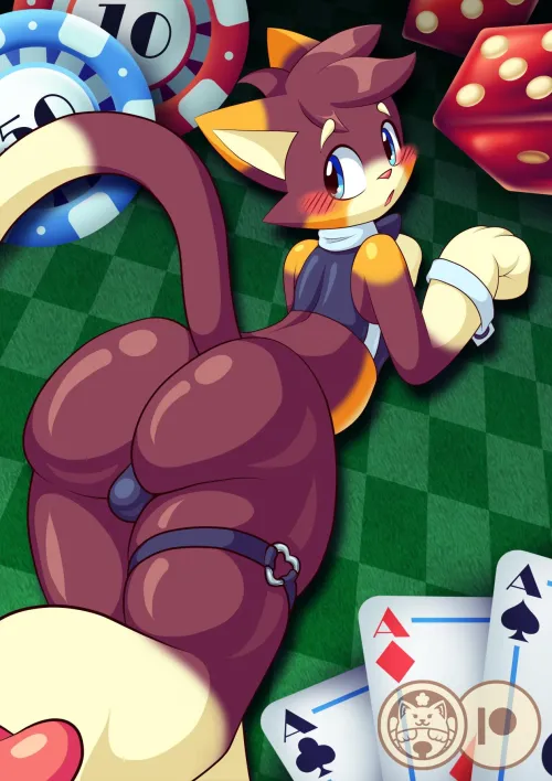 Gamblin' Cat Boy (@NyaBellArt)