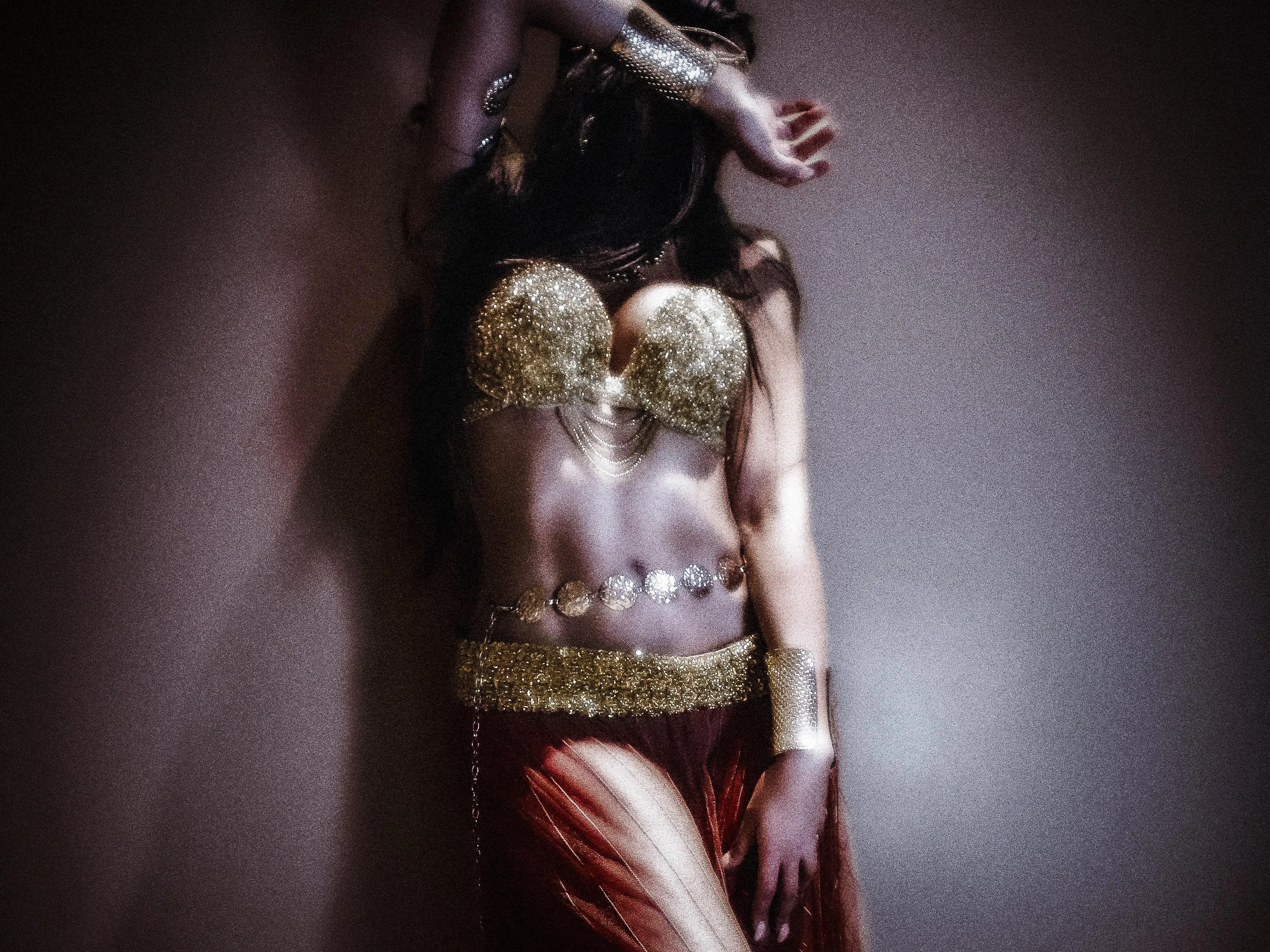 Gold reveals more in low light.