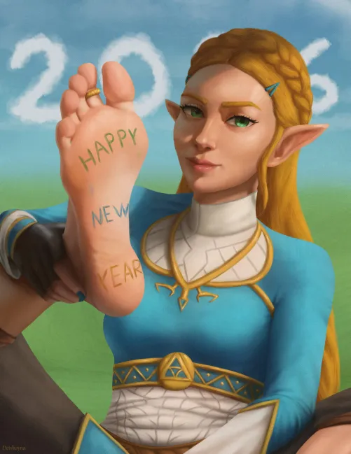 Happy New Year from Zelda!