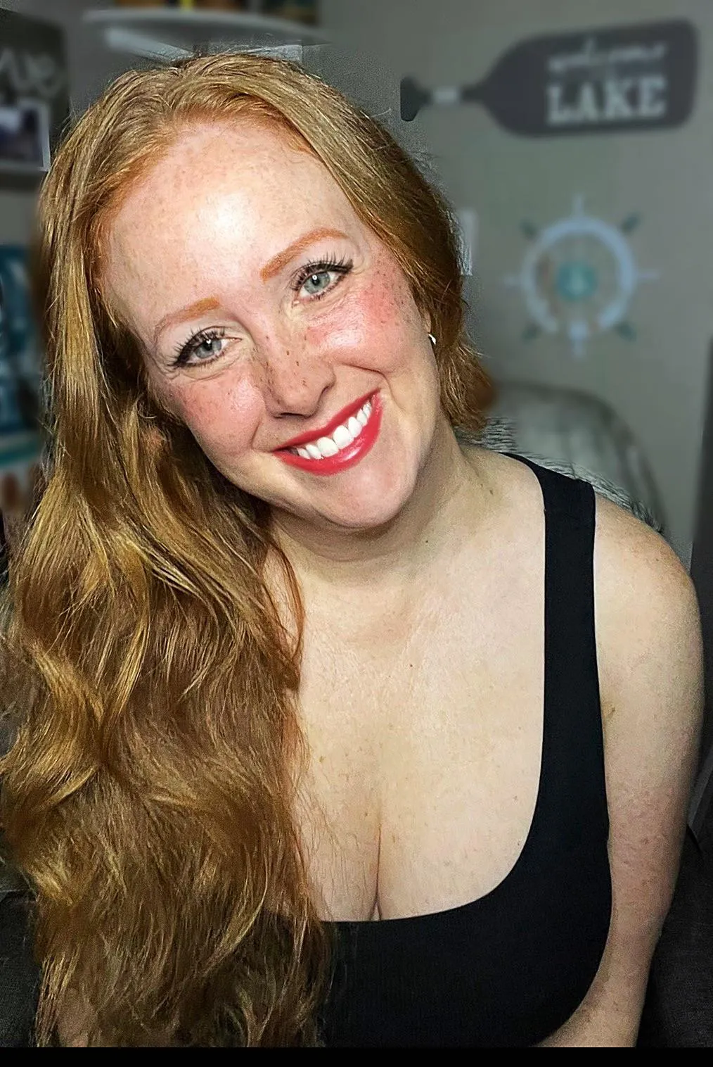 I have freckles in all the places