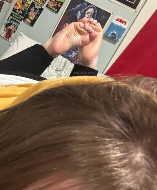 I want you to cover my soles 💦