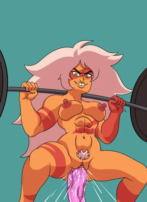 Jasper getting in a light workout (Dezetaka)
