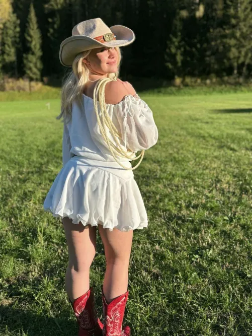 lets play in the woods cowboy