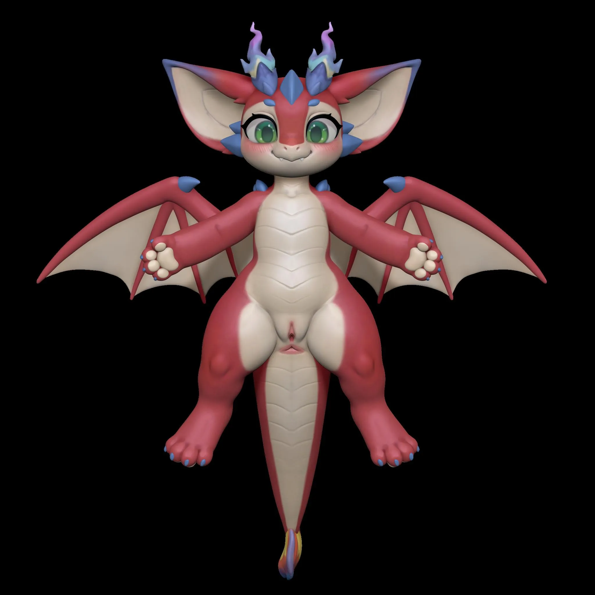 Preparing for the Smolder Doll Masturbation Cup(@@spiritdemonOS)