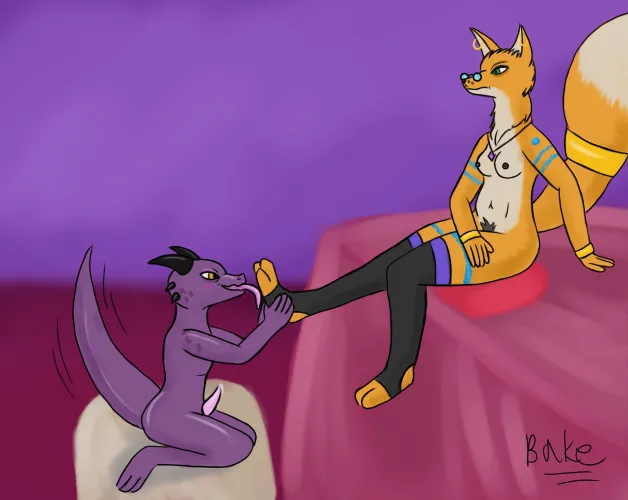 Samsara and a Kobold (F/M) [by me]