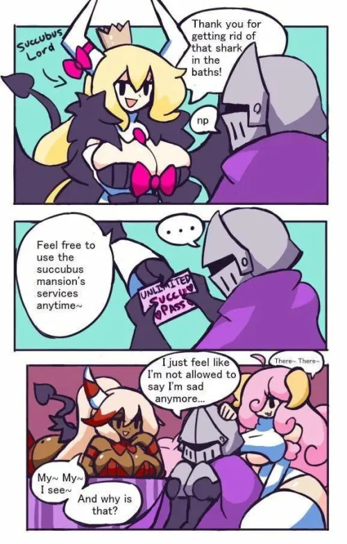 Sweet and wholesome succubi.