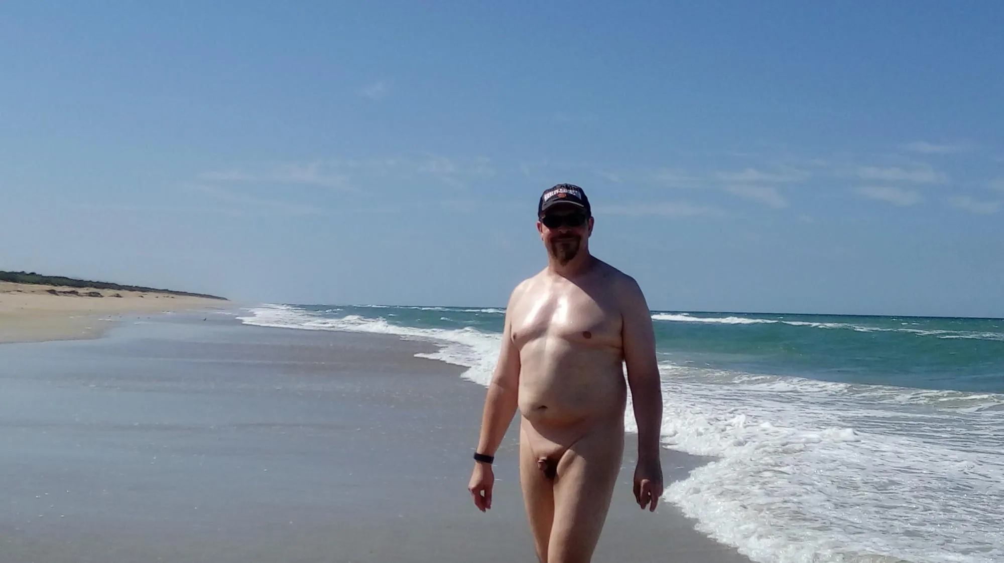 Bathing naked is simply heavenly!