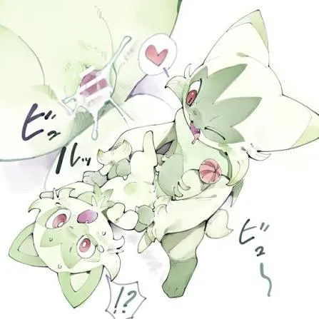 Floragato fuck her sister to have an egg with her [M/F] ( youjo modoki )