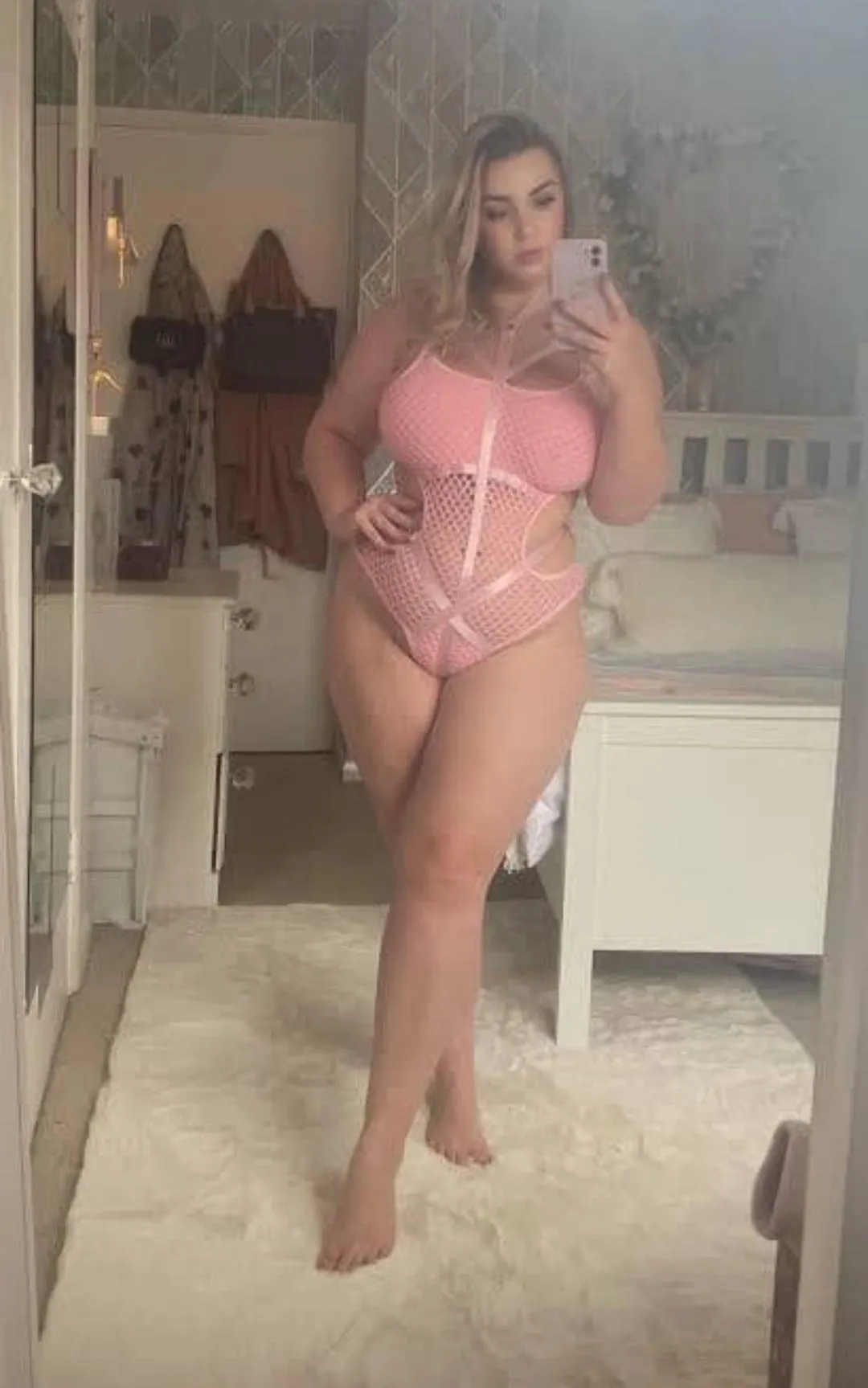 [OC] I'm usually self-conscious about my weight, but I actually feel sexy in this bodysuit