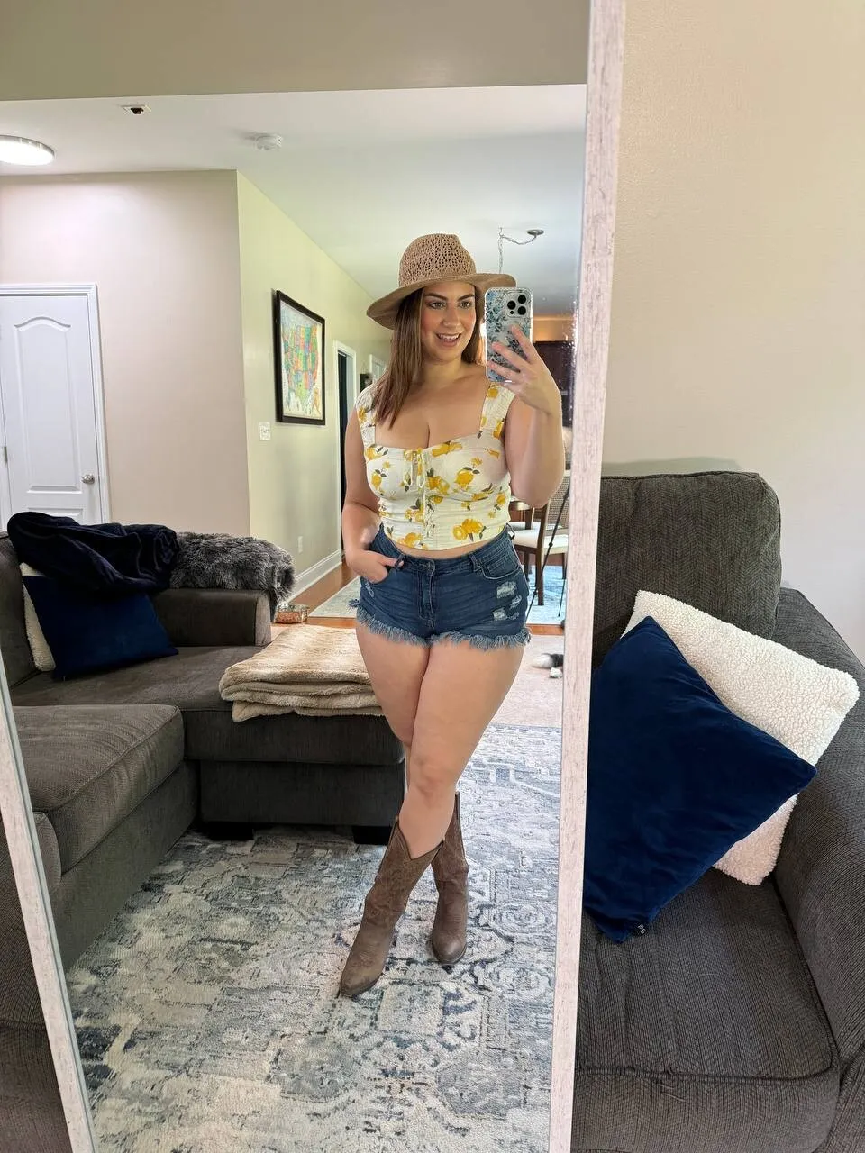 These jeans are fighting for their life