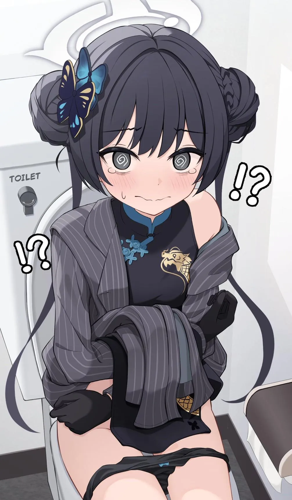 Oh, sorry Kisaki. I didn’t know you were in here. (@shijima_tc)