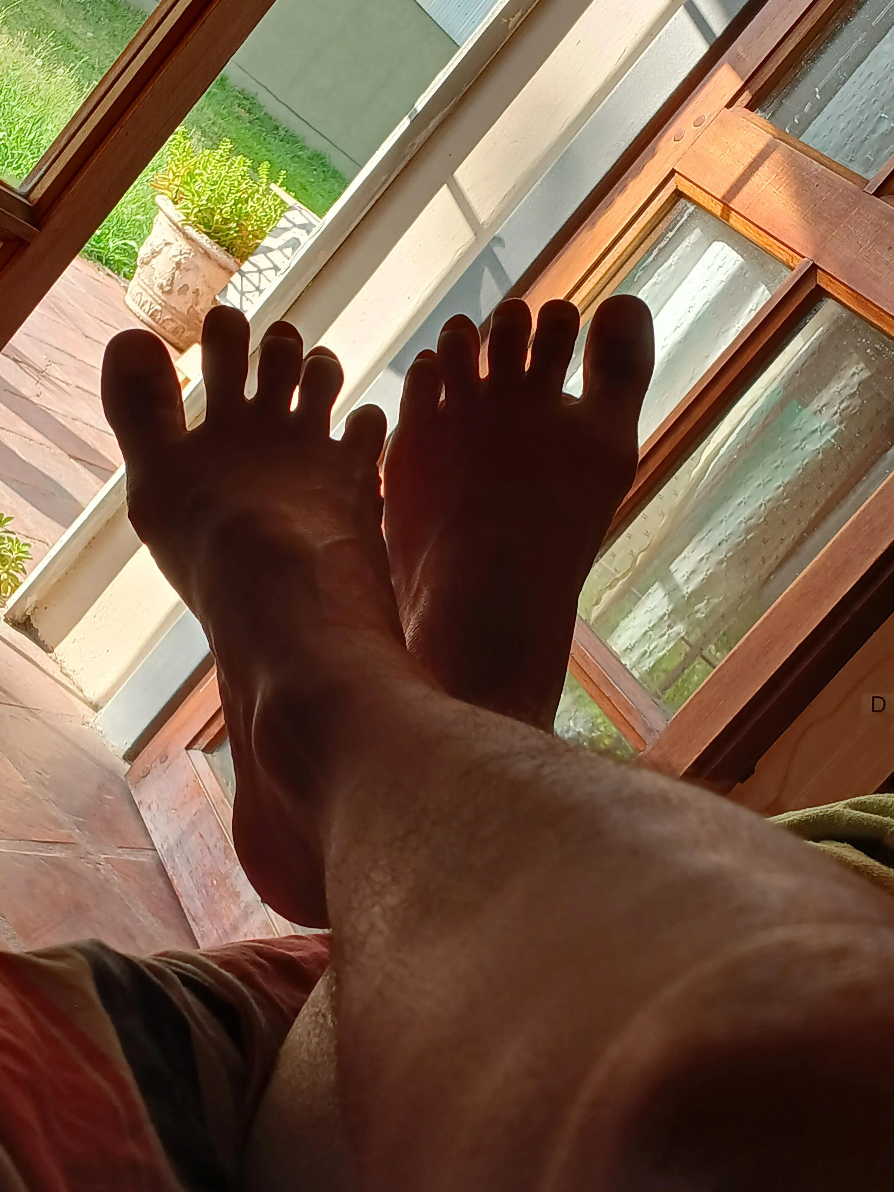 Butterfly feet