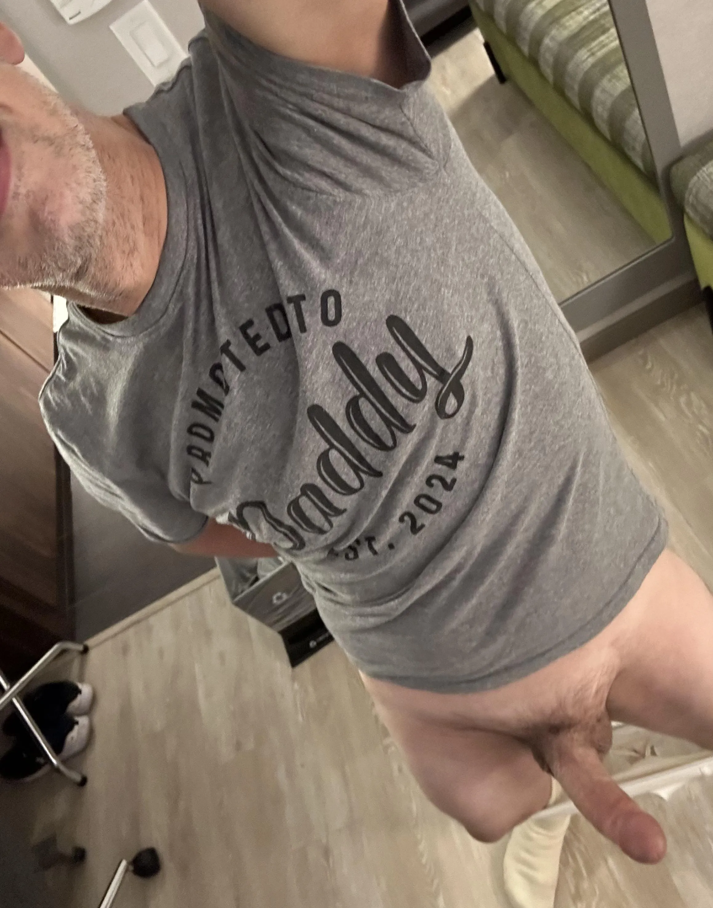 dad has great aim, 49