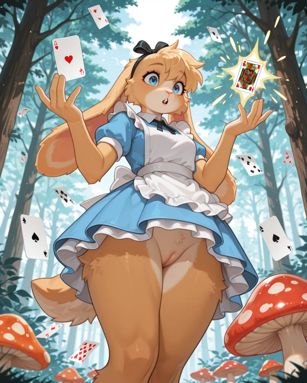 Rabbit Alice [Alice in Wonderland] (denis0k)
