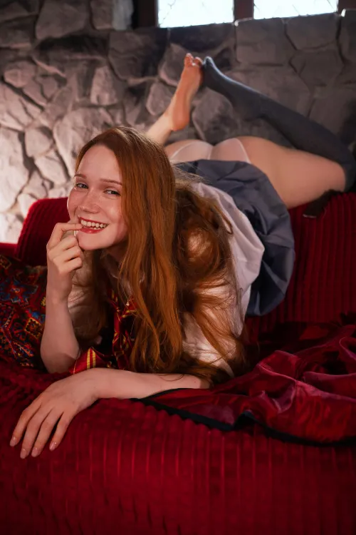 Weasley in her playful mood