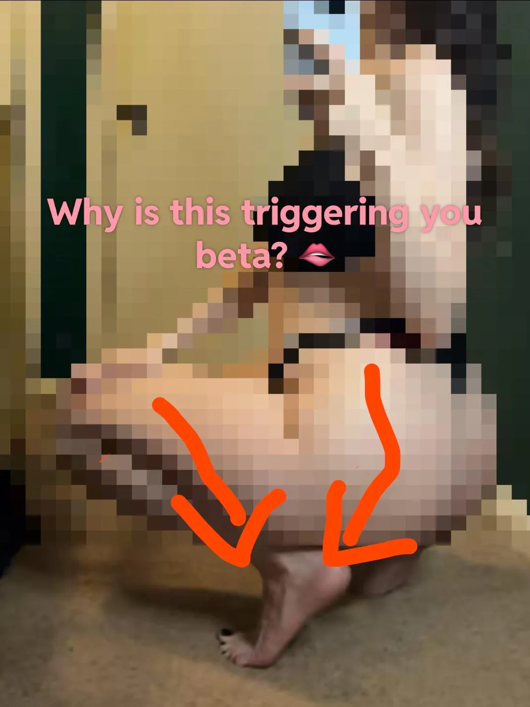 Why is this triggering you beta?