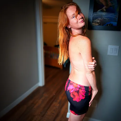 caught red-handed--or red-headed, you decide👩🏻‍🦰