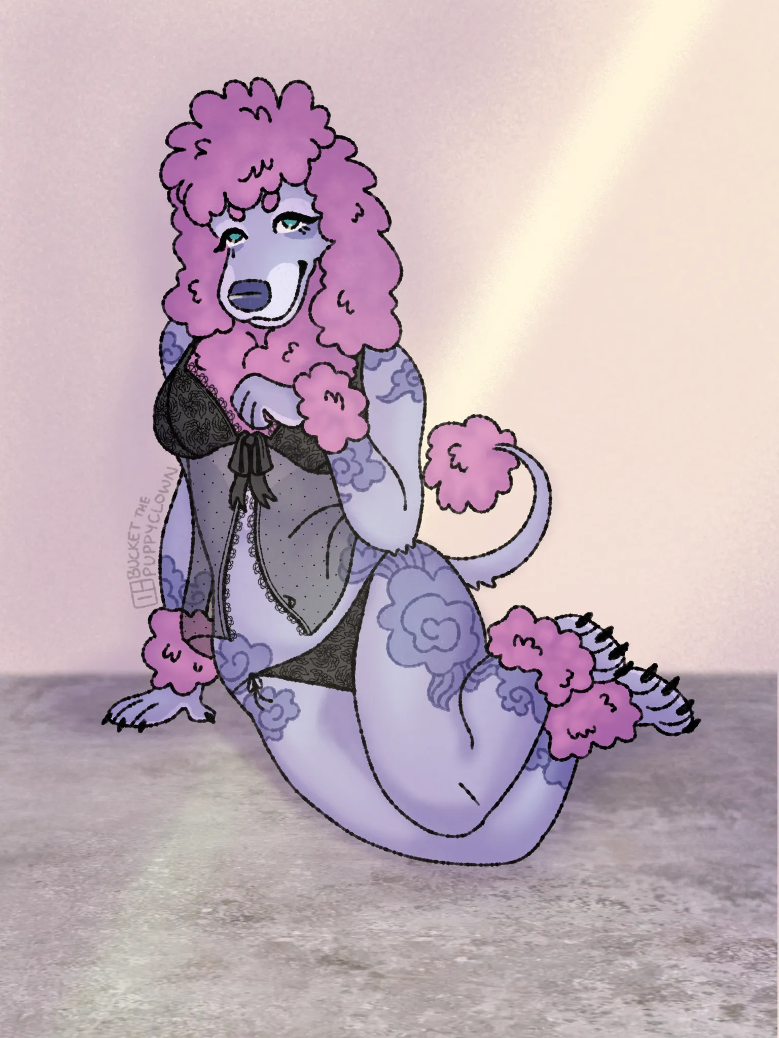 Fluffy ☁️🐩 (OC)