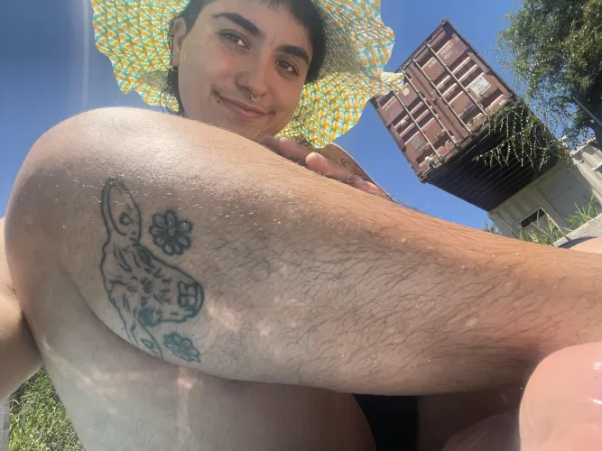 I dont shave my legs since two years!