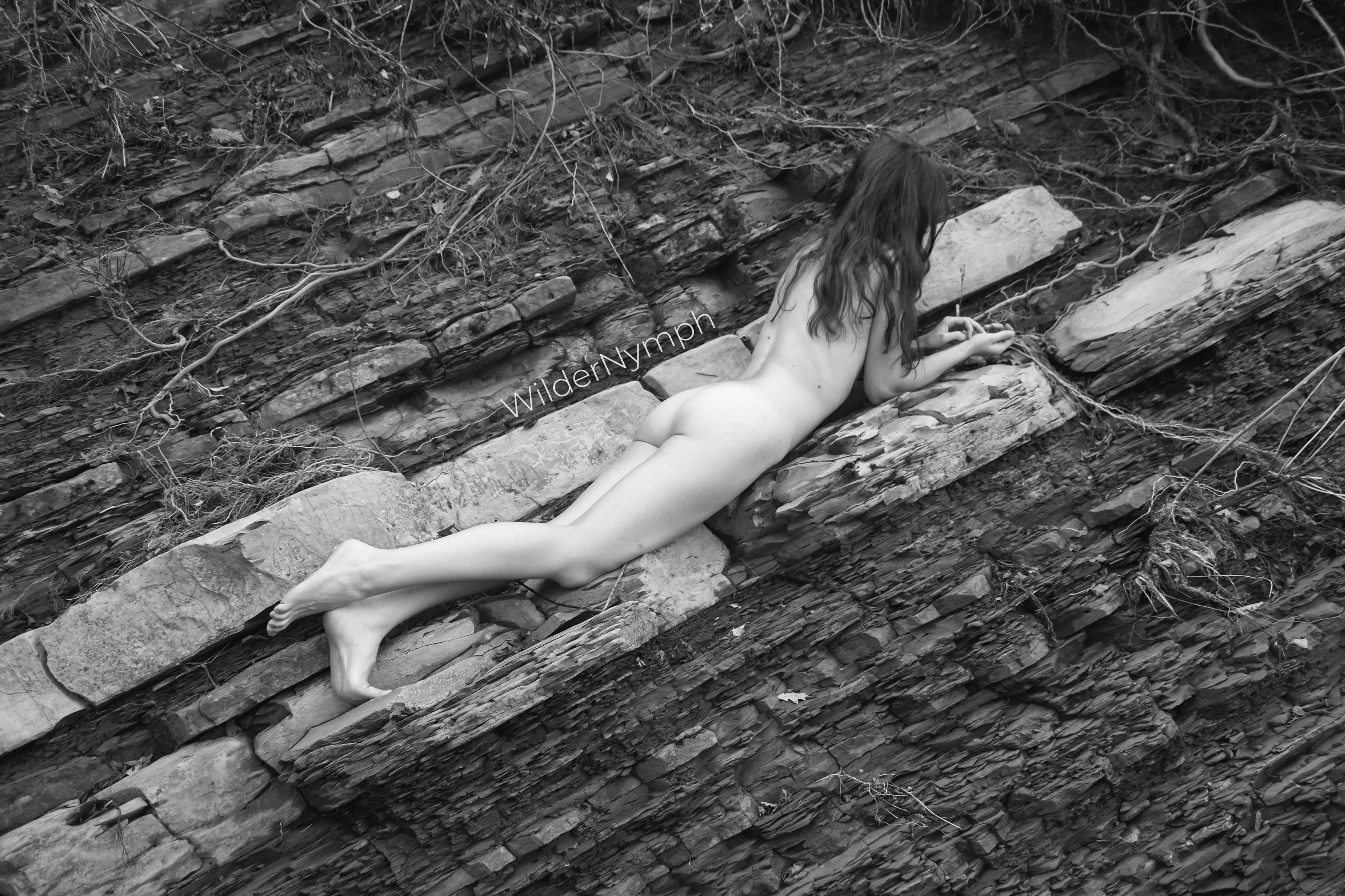 I thought these rocks looked cool and decided to decorate them a bit