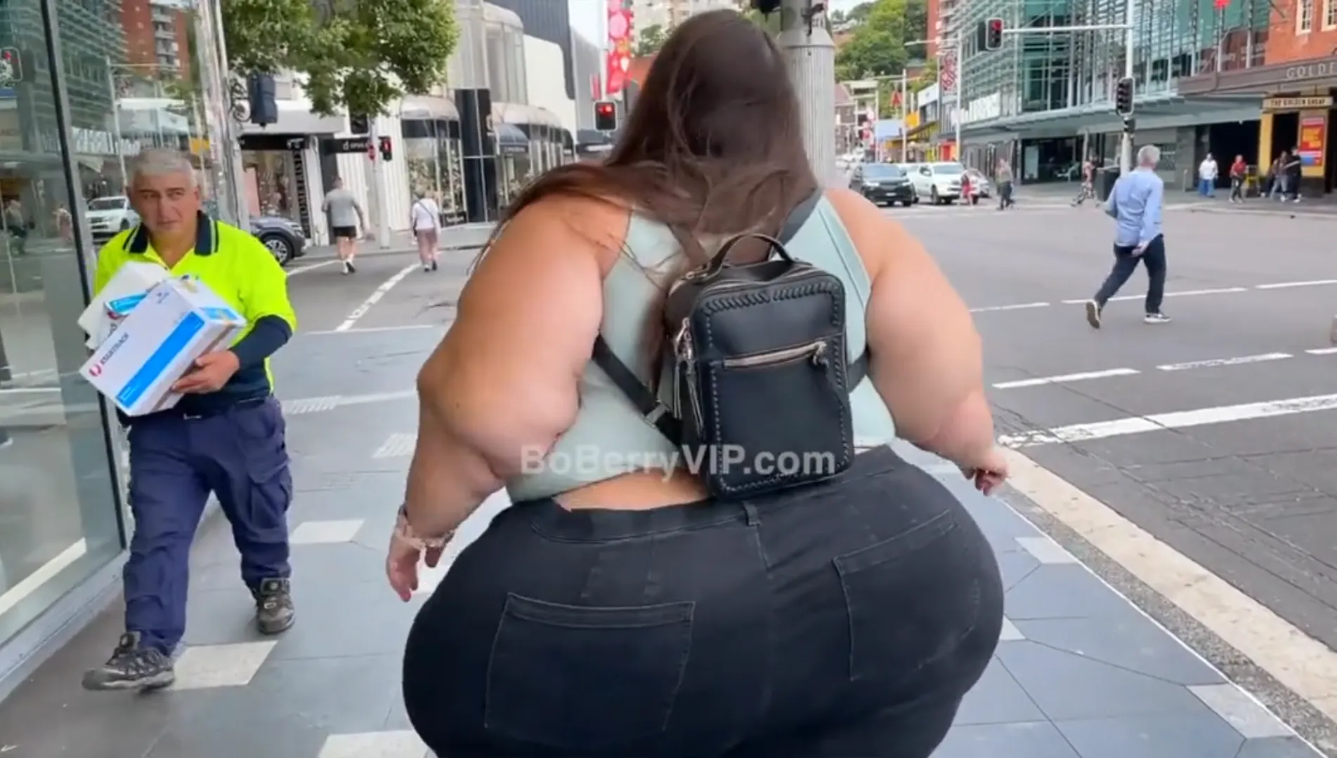 Old mate can't believe his eyes