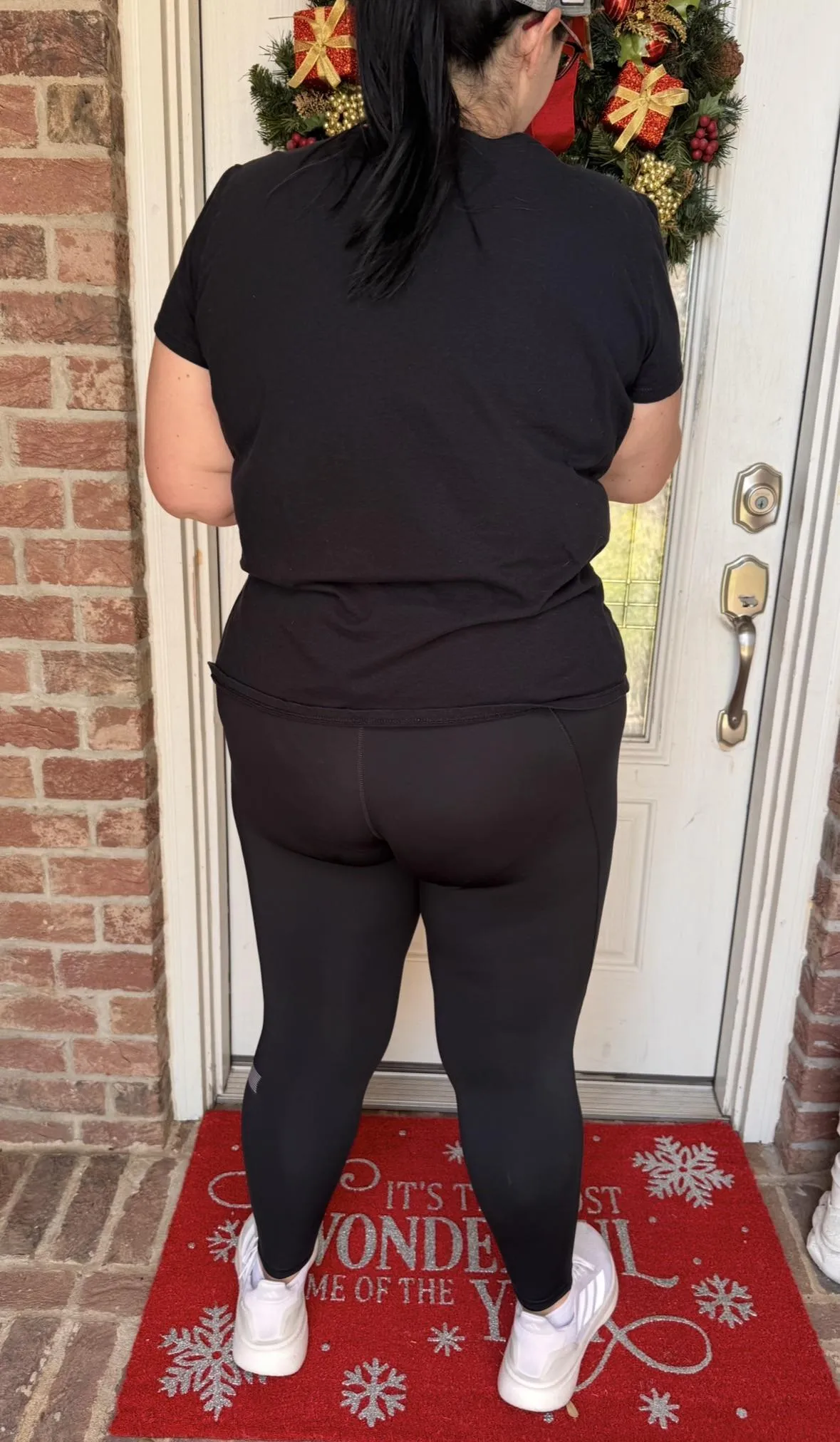 Soccer mom in yoga pants