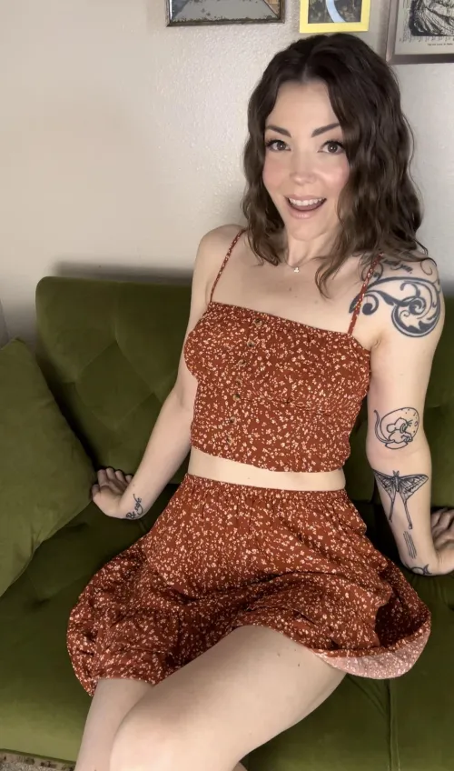 All covered up in my skirt and you’re still simping