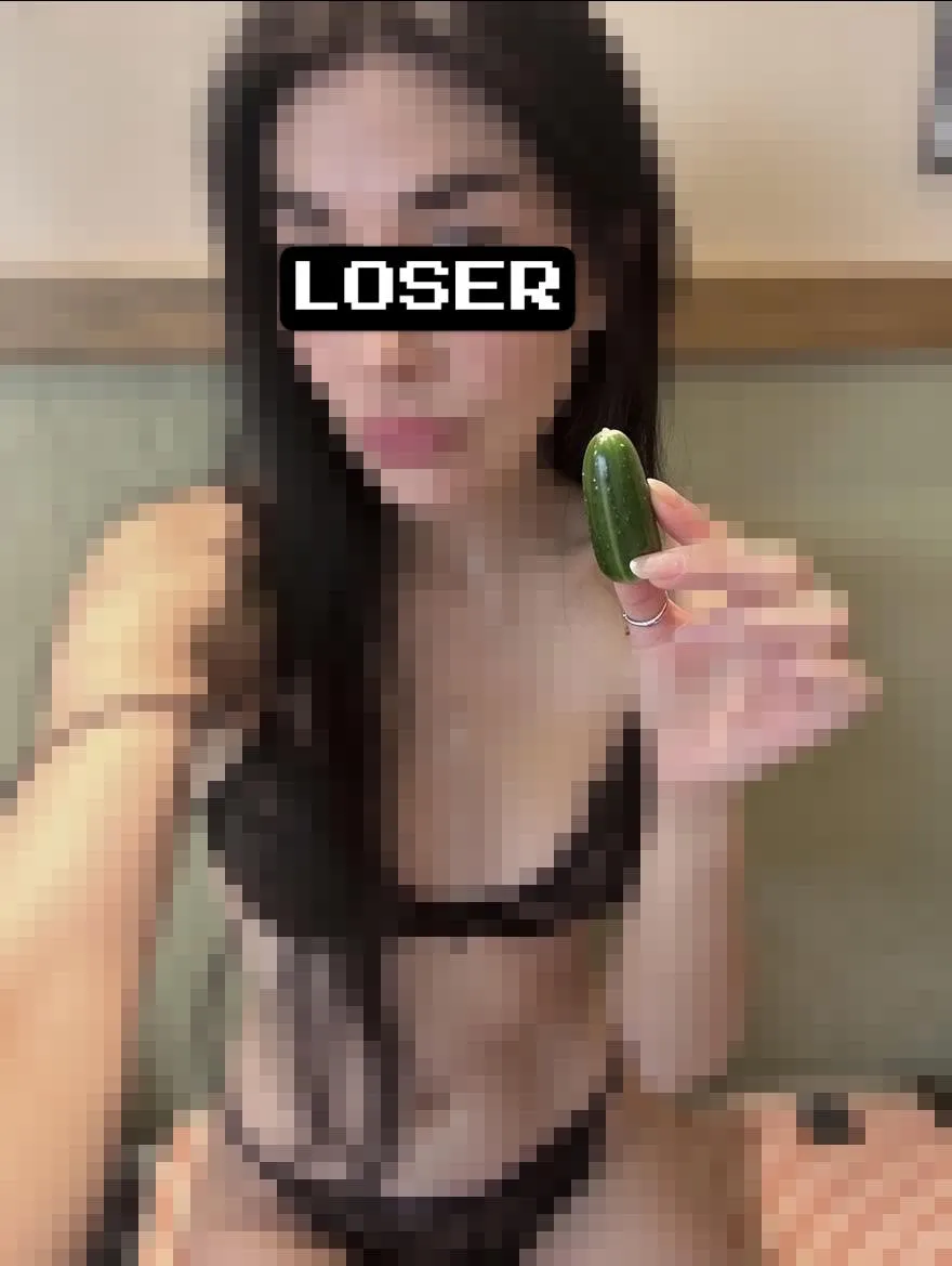 Big dick energy? Try big denial energy. At least your balls know their place tucking up like cowards