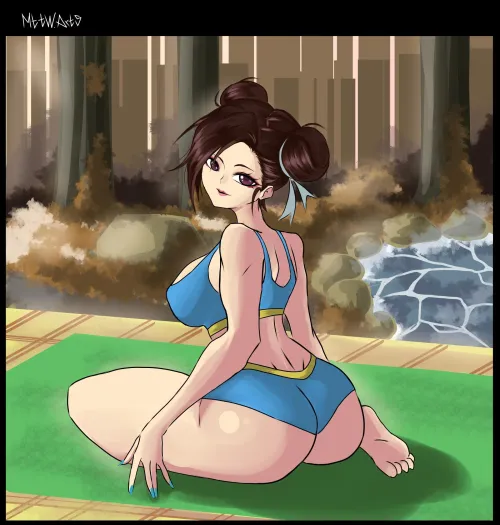 Chun Li Fanart by me (MttW.Arts).