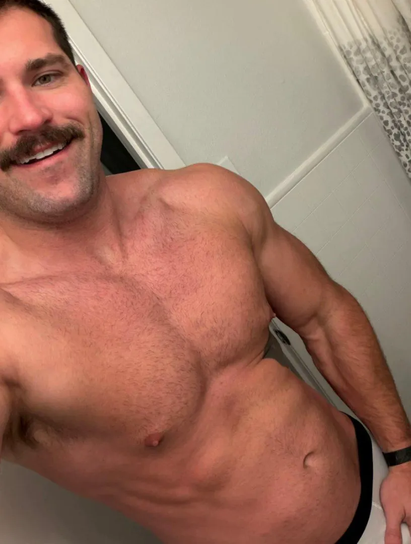 Close enough to lick it, or should I lean in?