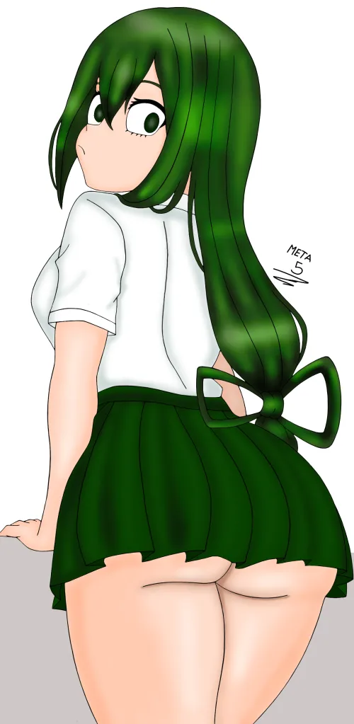 Dibujito de la ranita.[my hero academia]. (Arte mío)