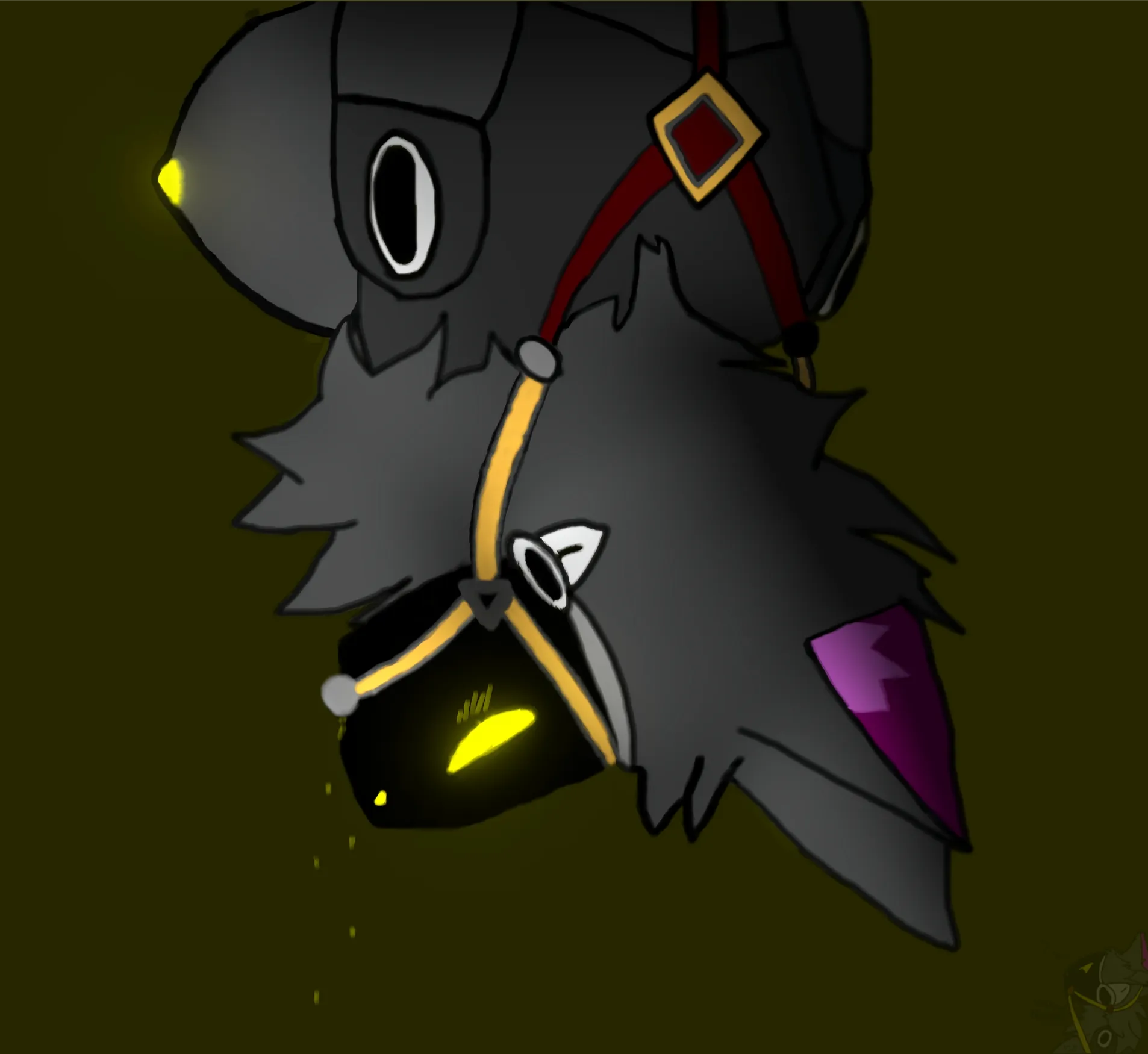 Hanging upside down lol. [YELLOW-F] (This was done by yours truly.)